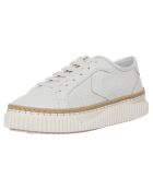 Baskets en Cuir Maiorca blanches