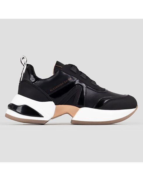 Schwarze Marble Sneakers