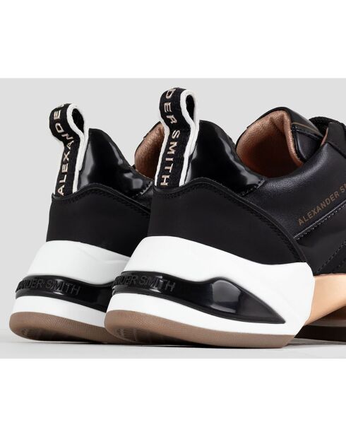 Schwarze Marble Sneakers