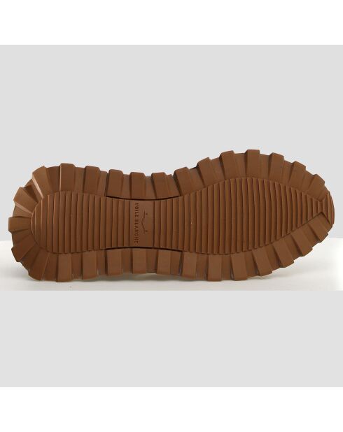 Baskets en Cuir Paris glace/blanc