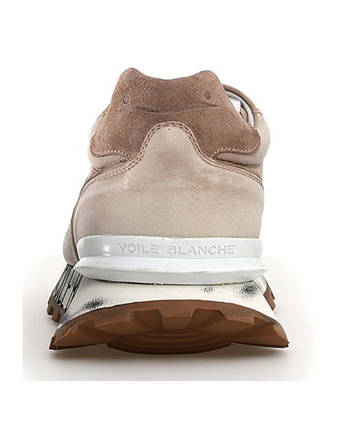 Baskets en Cuir Paris glace/blanc