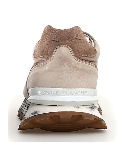 Baskets en Cuir Paris glace/blanc