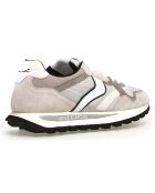 Baskets en Cuir Qwark glace/gris