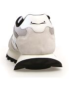 Baskets en Cuir Qwark glace/gris