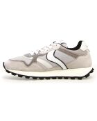 Baskets en Cuir Qwark glace/gris