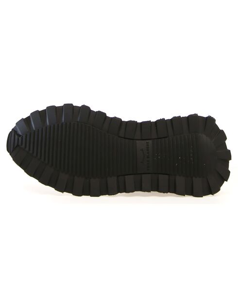 Baskets en Cuir Qwark glace/gris