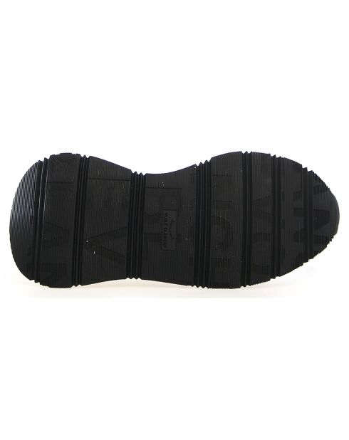 Baskets en Cuir Qwark glace/blanc