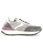 Baskets en Cuir Qwark gris/blanc
