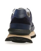 Baskets en Cuir Qwark marine