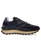 Baskets en Cuir Qwark marine