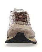 Baskets en Cuir Qwark gris moyen/taupe