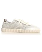 Baskets en Cuir Selia blanc/platinum