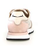 Baskets en Cuir Storm beige/lait