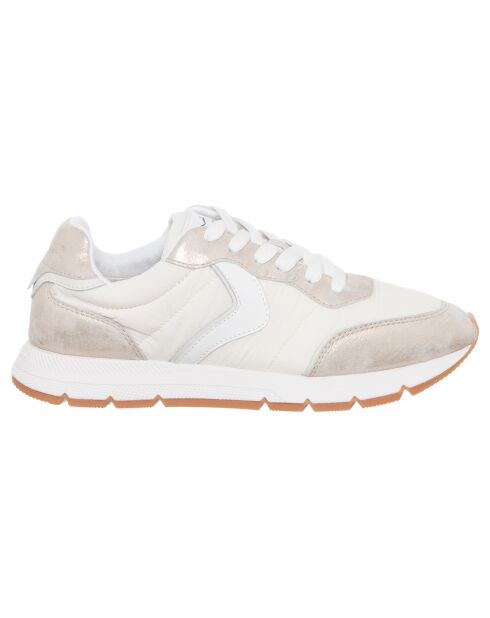 Baskets Storm platinum/blanc