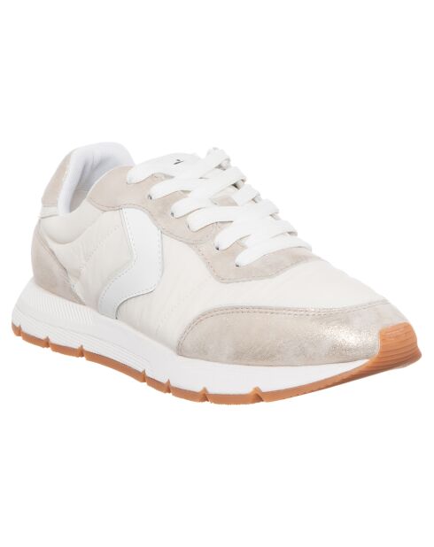 Baskets Storm platinum/blanc