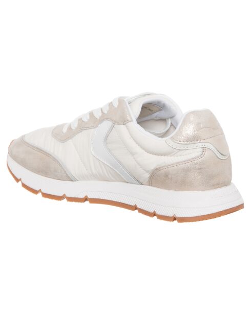 Baskets Storm platinum/blanc