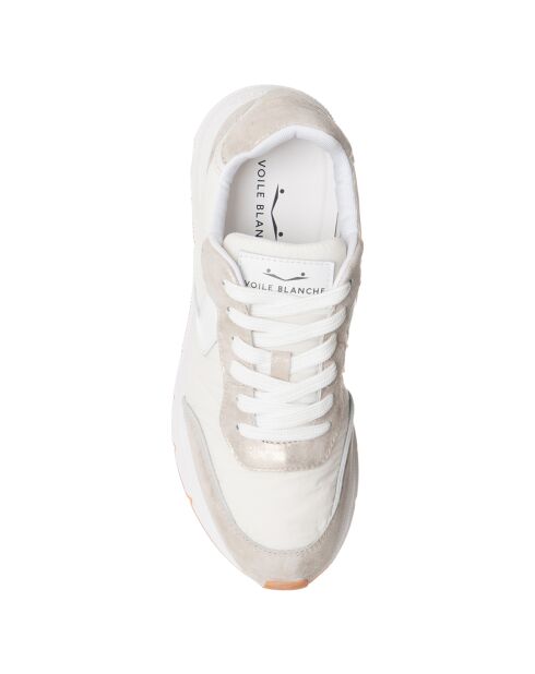 Baskets Storm platinum/blanc