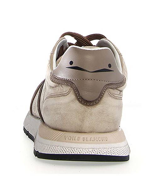 Baskets en Cuir Storm glace/gris moyen