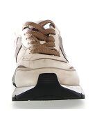 Baskets en Cuir Storm glace/gris moyen