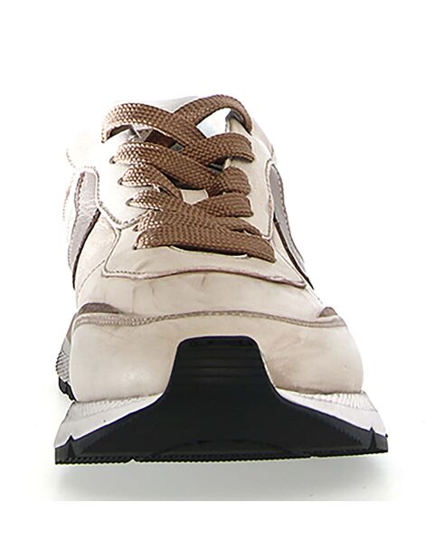 Baskets en Cuir Storm glace/gris moyen