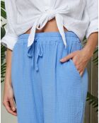 Pantalon 100% Lin Louise indigo