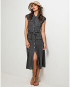 Robe 100% Lin Perrine anthracite