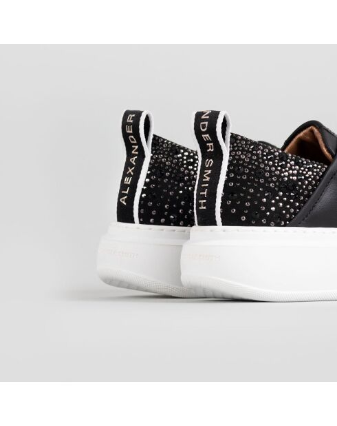 Baskets en Cuir Wembley noires