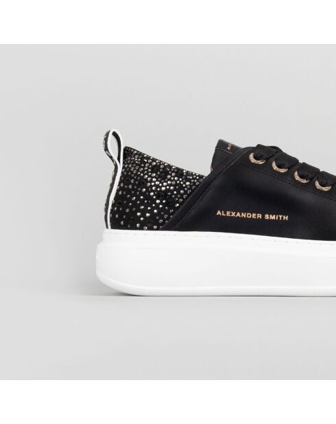Baskets en Cuir Wembley noires