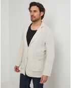 Veste 100% Lin Pierre beige