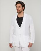 Veste 100% Lin Pierre blanche
