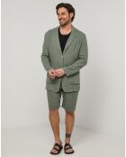 Veste 100% Lin Pierre kaki