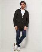 Veste 100% Lin Pierre noire