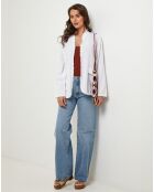 Veste en Lin & Coton Manon blanche