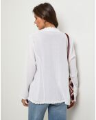 Veste en Lin & Coton Manon blanche