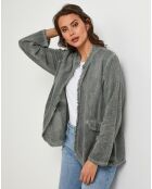 Veste en Lin & Coton Manon kaki