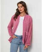 Veste en Lin & Coton Manon rose