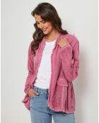 Veste en Lin & Coton Manon rose
