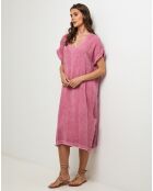 Robe en Lin & Coton Félicie rose