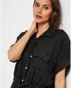 Chemise 100% Lin Juliette noire