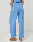 Pantalon 100% Lin Victoire indigo