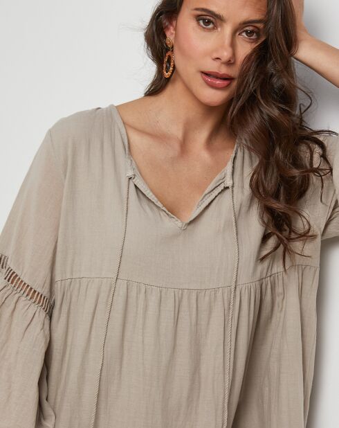Robe  Marie taupe