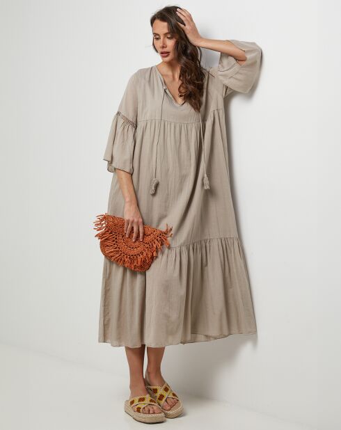 Robe  Marie taupe