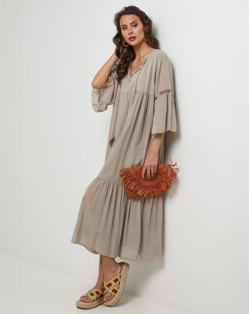 Robe  Marie taupe
