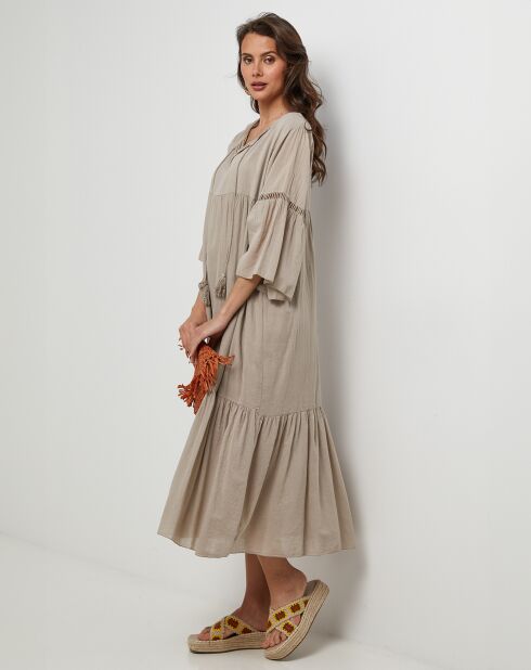 Robe  Marie taupe