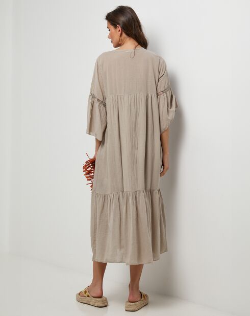 Robe  Marie taupe