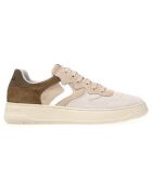 Baskets en Cuir Layton glace/beige clair