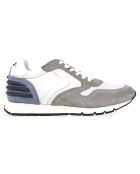 Baskets en Cuir Liam gris/blanc
