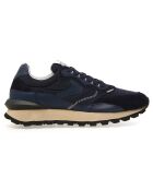 Baskets en Cuir Qwark marine