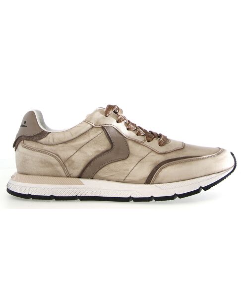 Baskets en Cuir Storm glace/gris moyen
