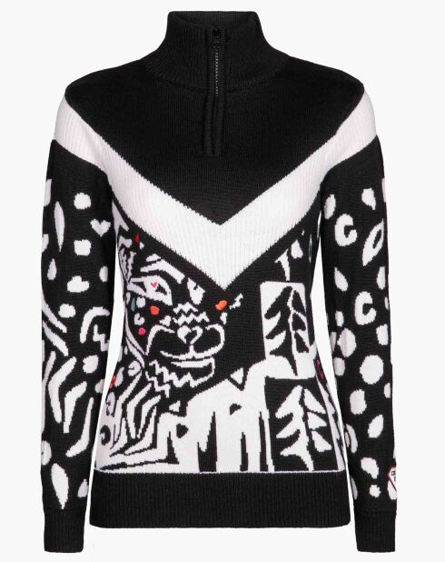 Pull en Laine mélangéeTeilla arty noir